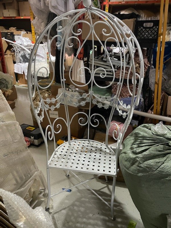 King & Queen Wedding Chairs Event Decor Supply