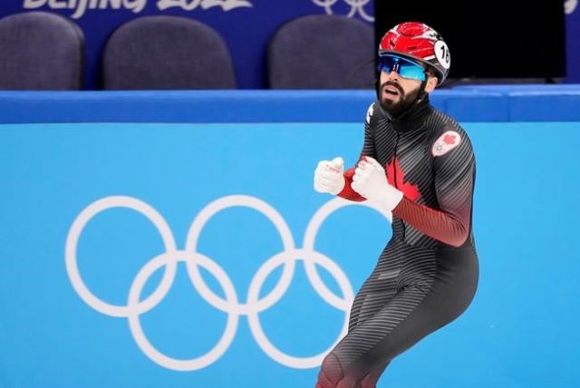 Canada's Steven Dubois wins bronze in men's 500-metre short-track event - Beijing 2022