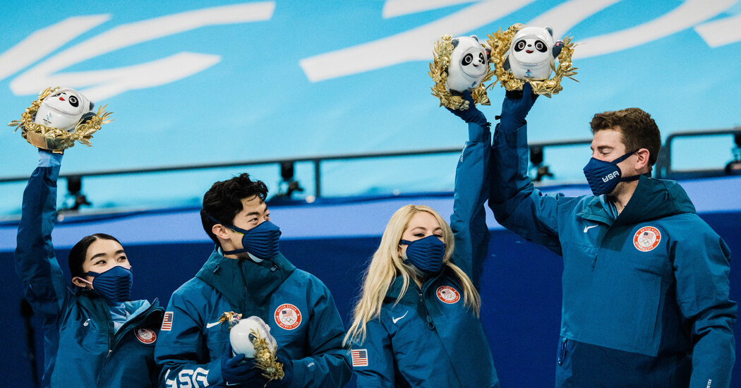 U.S. figure skaters are rejected in a bid to be awarded their team medals.