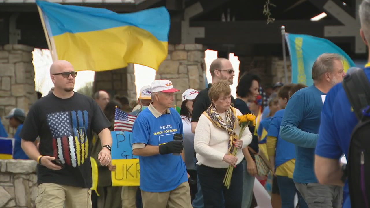 Several events held in North Texas in support of peace in Ukraine