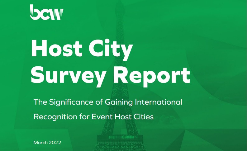 Burson Cohn & Wolfe has revealed the results of its latest survey that looked into the significance of gaining international recognition for host cities ©BCW