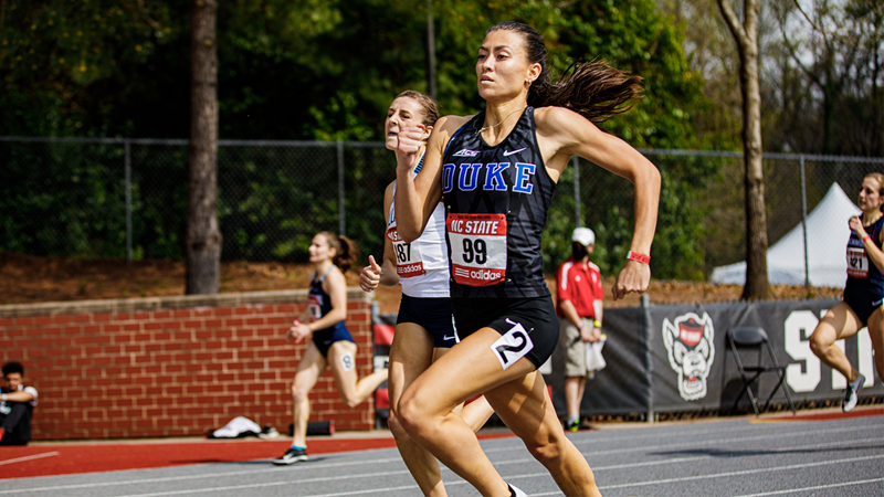 Hoffman Shatters Facility Record, Blue Devils Win Six Events on Day Two - Duke University