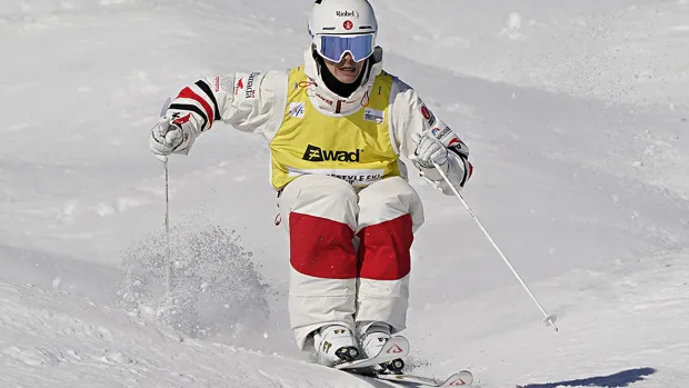 Mikaël Kingsbury captures dual moguls gold in 1st event since Beijing Olympics | CBC Sports