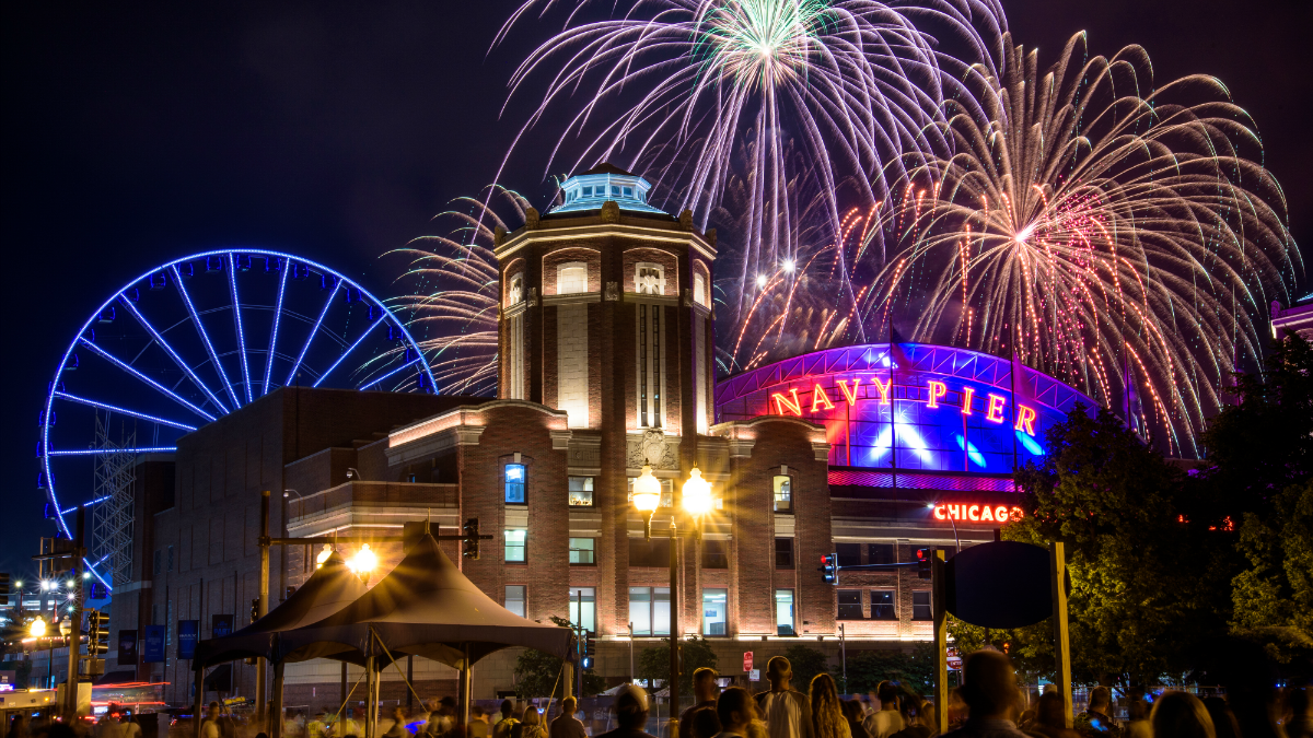 Navy Pier Reveals Summer Fireworks, Events Lineup