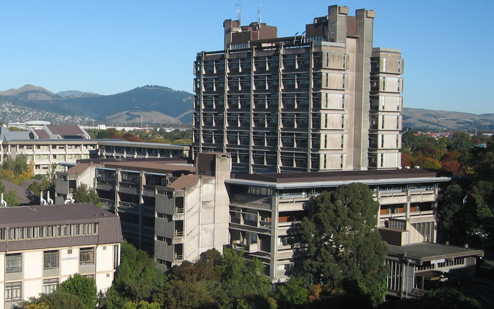 James Hight building at the University of Canterbury