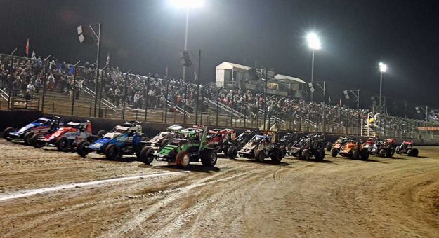 The AMSOIL USAC/CRA Sprint Car Series schedule has been announced. (Steve Himelstein Photo)