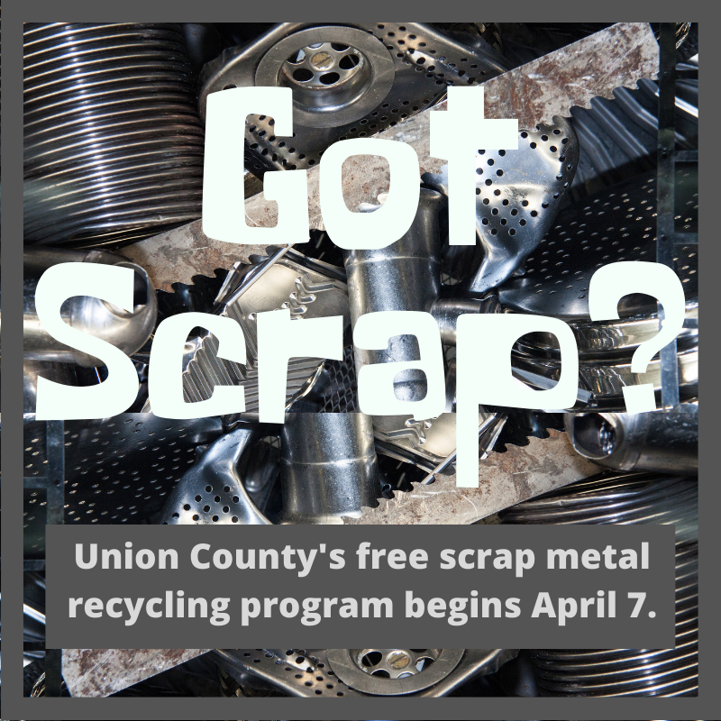Union County Offers First Scrap Metal Recycling Events of 2022 on Thursday, April 7 and Saturday, April 16 – County of Union, New Jersey