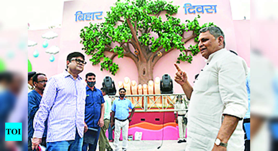 gandhi maidan:  Bihar Diwas: Govtlines Up Many Events | Patna News - Times of India