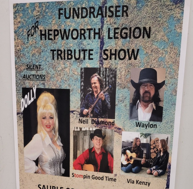 Music, Silent Auction Fundraiser Event For Hepworth Shallow Lake Legion