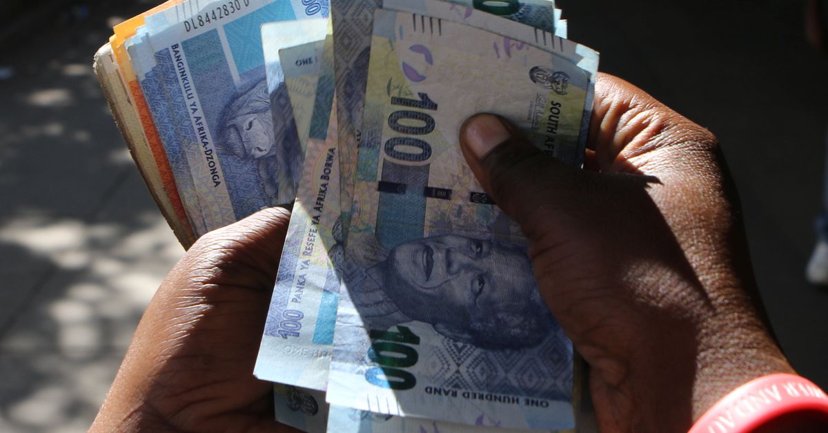 South Africa's rand steady, focus on global events