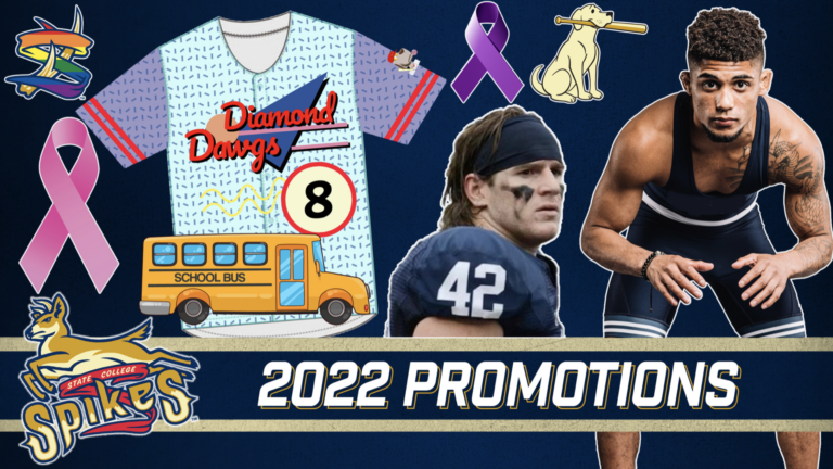 State College Spikes Announce 2022 Theme Nights & Events