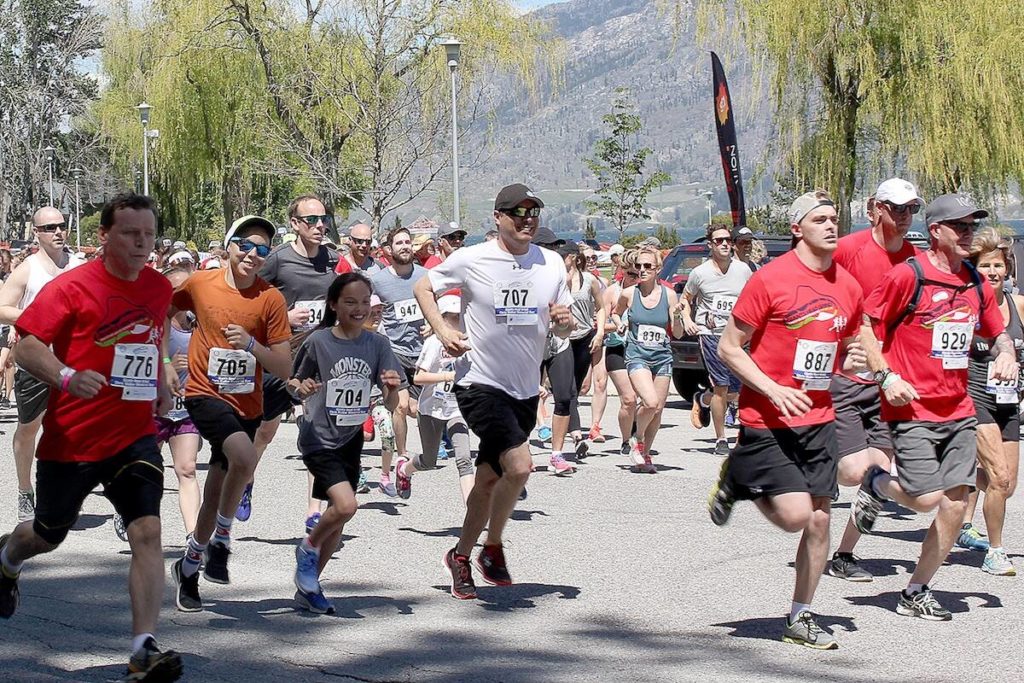 Uphill race in Summerland resumes as scaled-down event - Penticton Western News