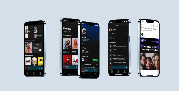 Spotify revamps in-app concert discovery with new Live Events Feed – TechCrunch