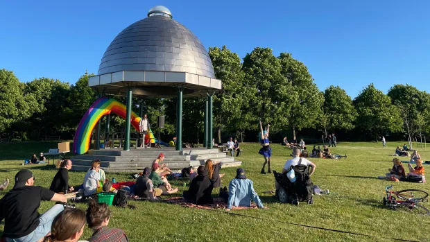 Pride event in Hamilton to be indoors with police presence, 3 years after violence in Gage Park | CBC News