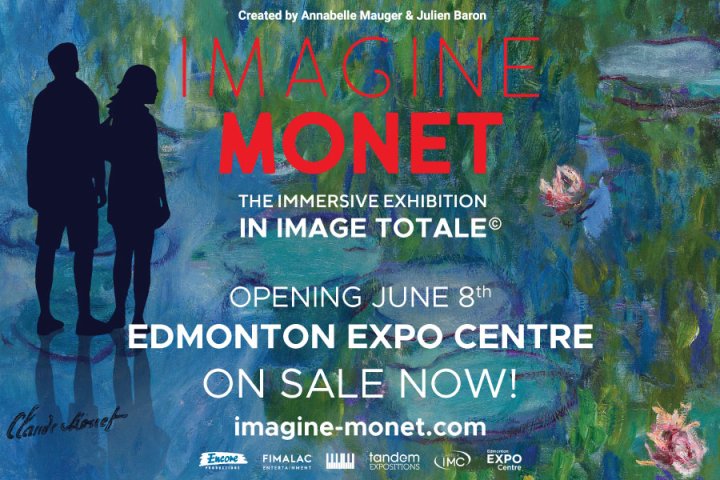 Global Edmonton supports: Imagine Monet The Immersive Exhibition - GlobalNews Events