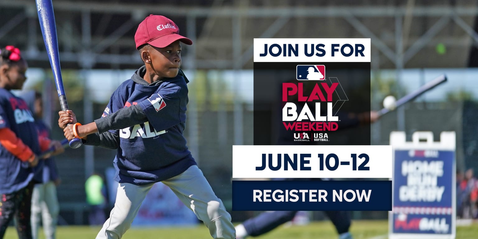 Let the kids play! All the Play Ball Weekend events