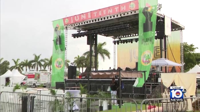 South Floridians observing Juneteenth at special events in Miami-Dade and Broward