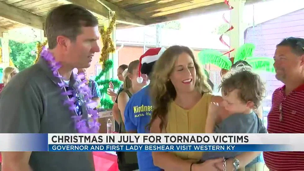 Christmas in July events held for people impacted by Dec. tornadoes