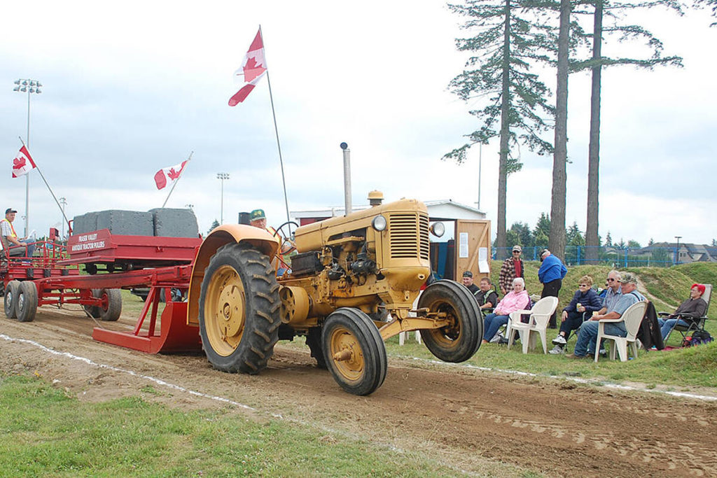 The Aldergrove Fair will see the return of the antique tractor pull this year, along with dog agility, fast draw, and other popular events as the fair returns to full operation. (Langley Advance Times file)