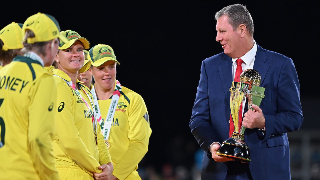 ICC to confirm hosts for four major women's global events at annual conference