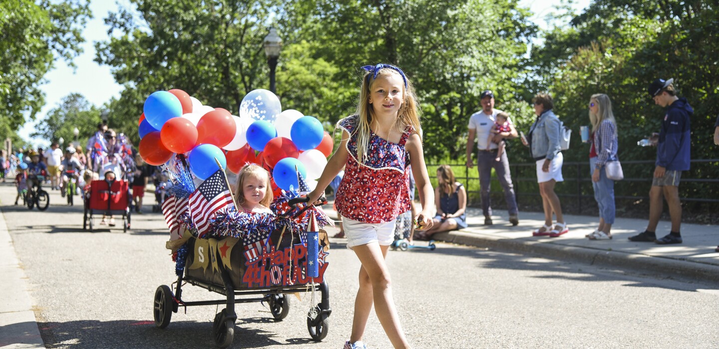 Kiddie Parade rolls along Lake Boulevard as Water Carnival events continue