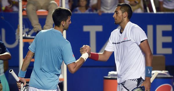 Watch: When Nick Kyrios beat Novak Djokovic in consecutive events