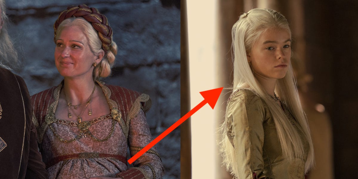 A timeline of all the major events in 'House of the Dragon' shows how old the characters are